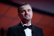 Leonardo DiCaprio is seen onstage during the opening ceremony at the 78th annual Cannes Film Festival (Photo by Pascal Le Segretain/Getty Images)