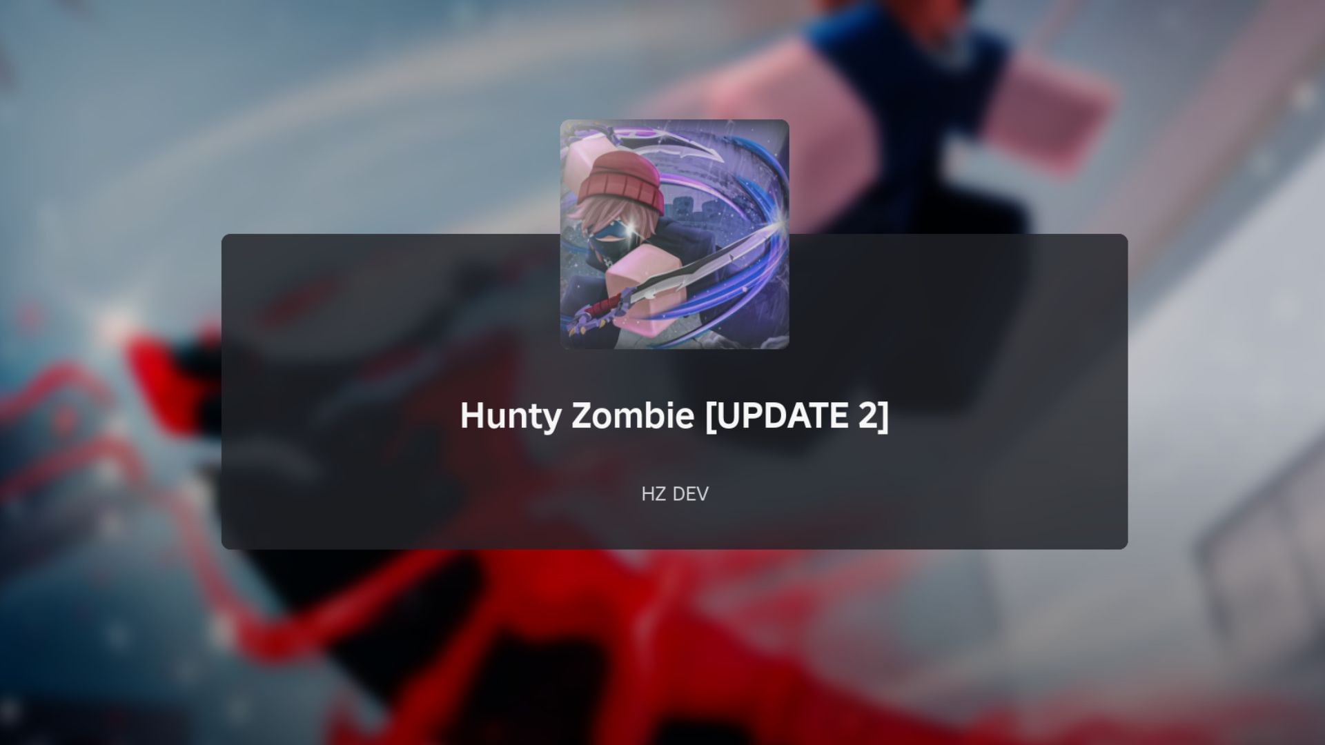 Hunty Zombie loading screen