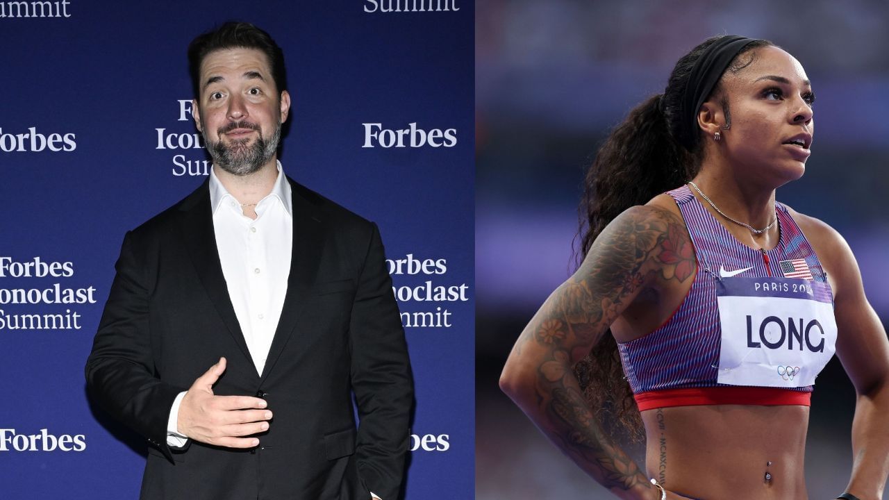 Alexis Ohanian and McKenzie Long (Image via: Both Getty)
