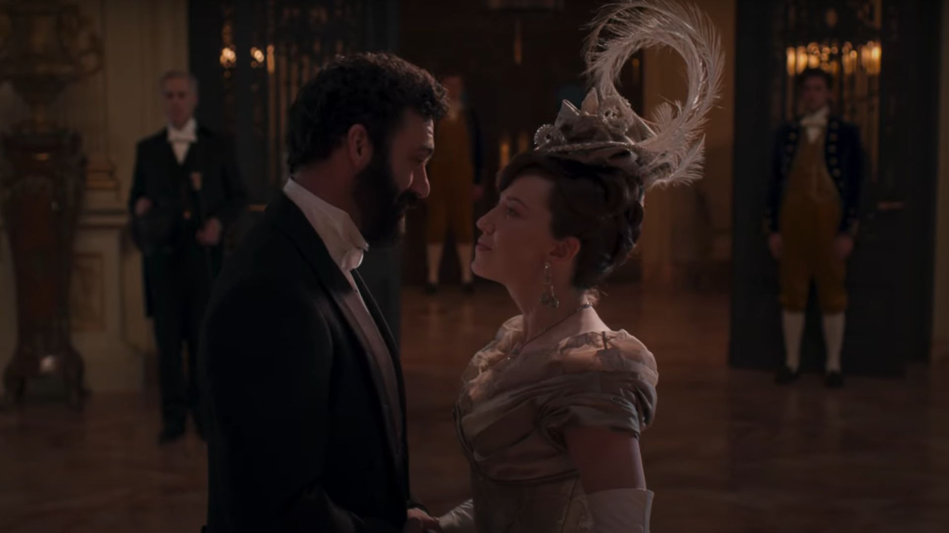 George and Bertha in the show (Image via YouTube/HBO Max)