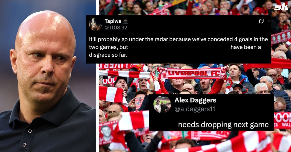 Liverpool fans not happy with two stars after Newcastle United