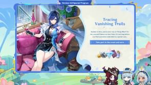 Genshin Impact Tracing Vanishing Trails event guide
