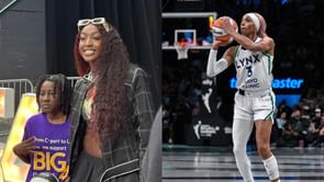 "So fire": LSU's Flau'jae Johnson reacts to WNBA star DiJonai Carrington's wholesome interaction with a fan