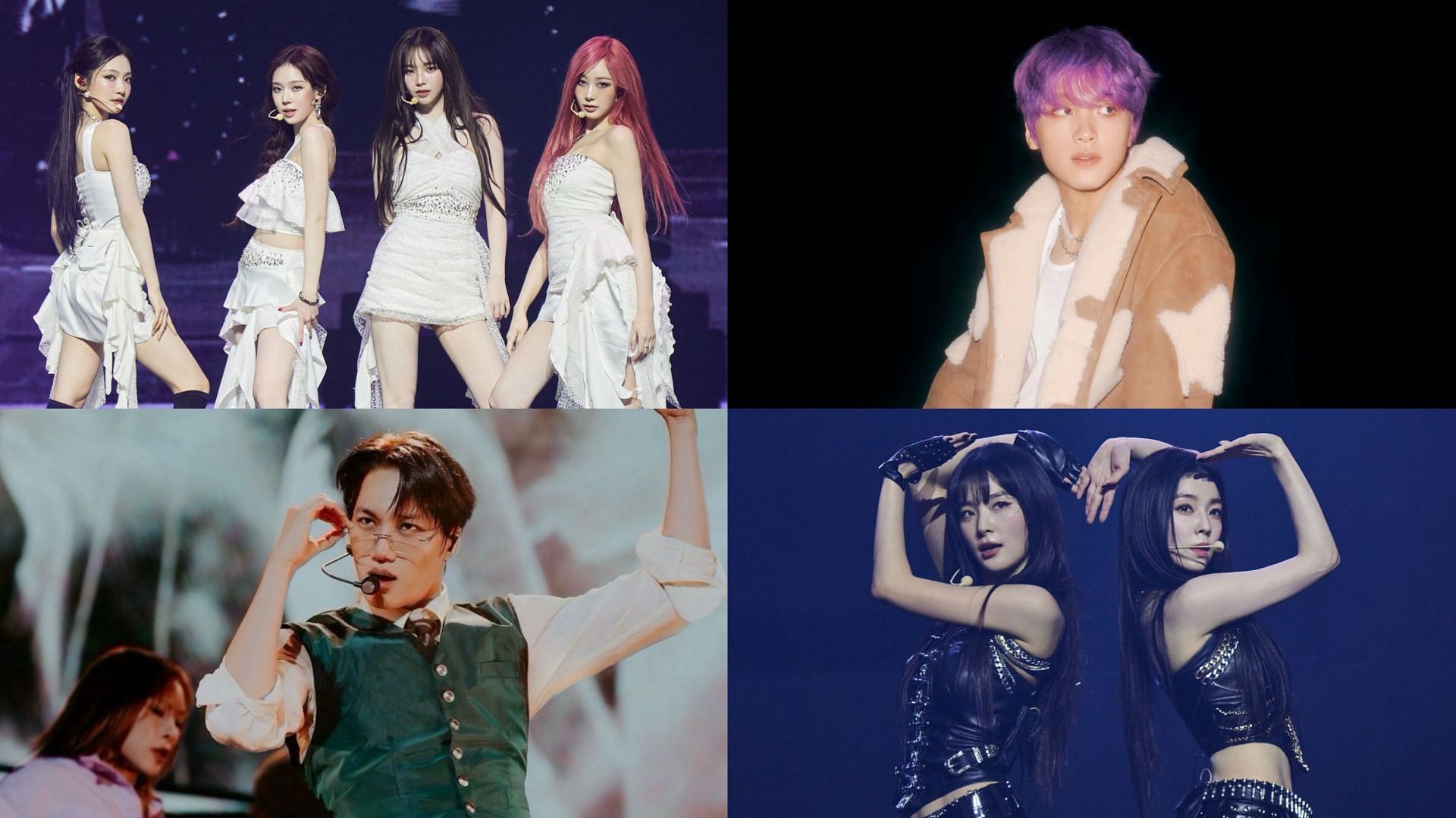SM entertainment drops line up for Q3-Q4 (Images via X/@SMTOWNGLOBAL)
