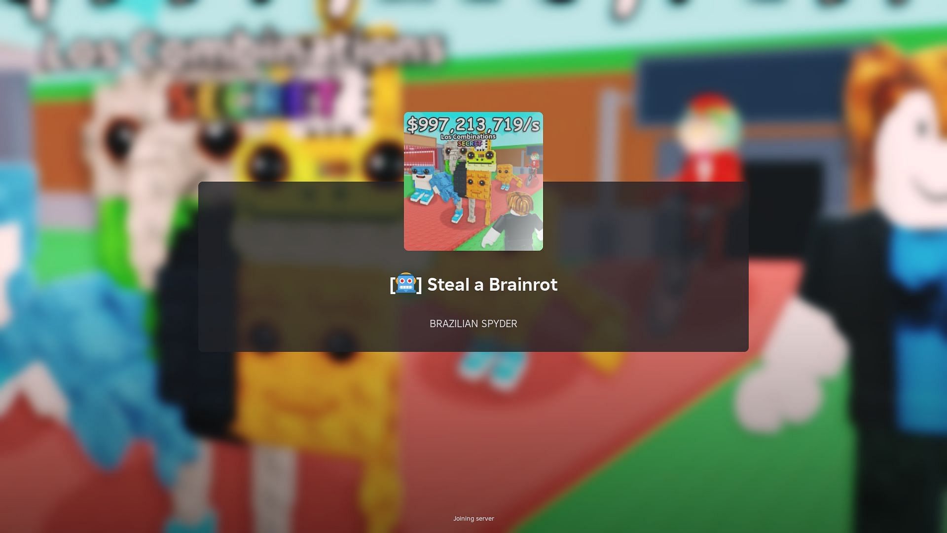 Roblox Steal a Brainrot