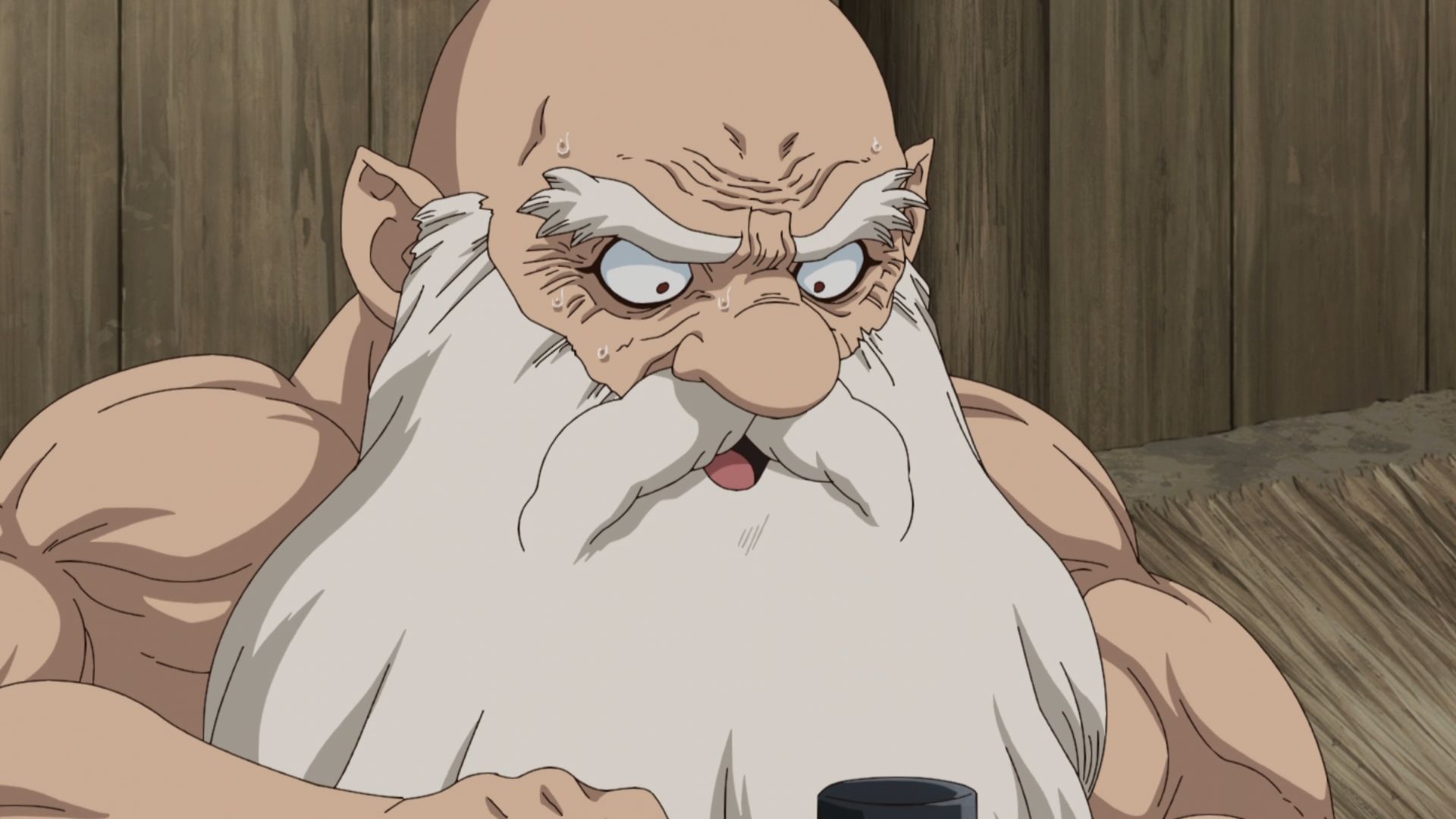 Kaseki as seen in Dr. Stone: Science Future part 2 episode 7 (Image via TMS Entertainment)