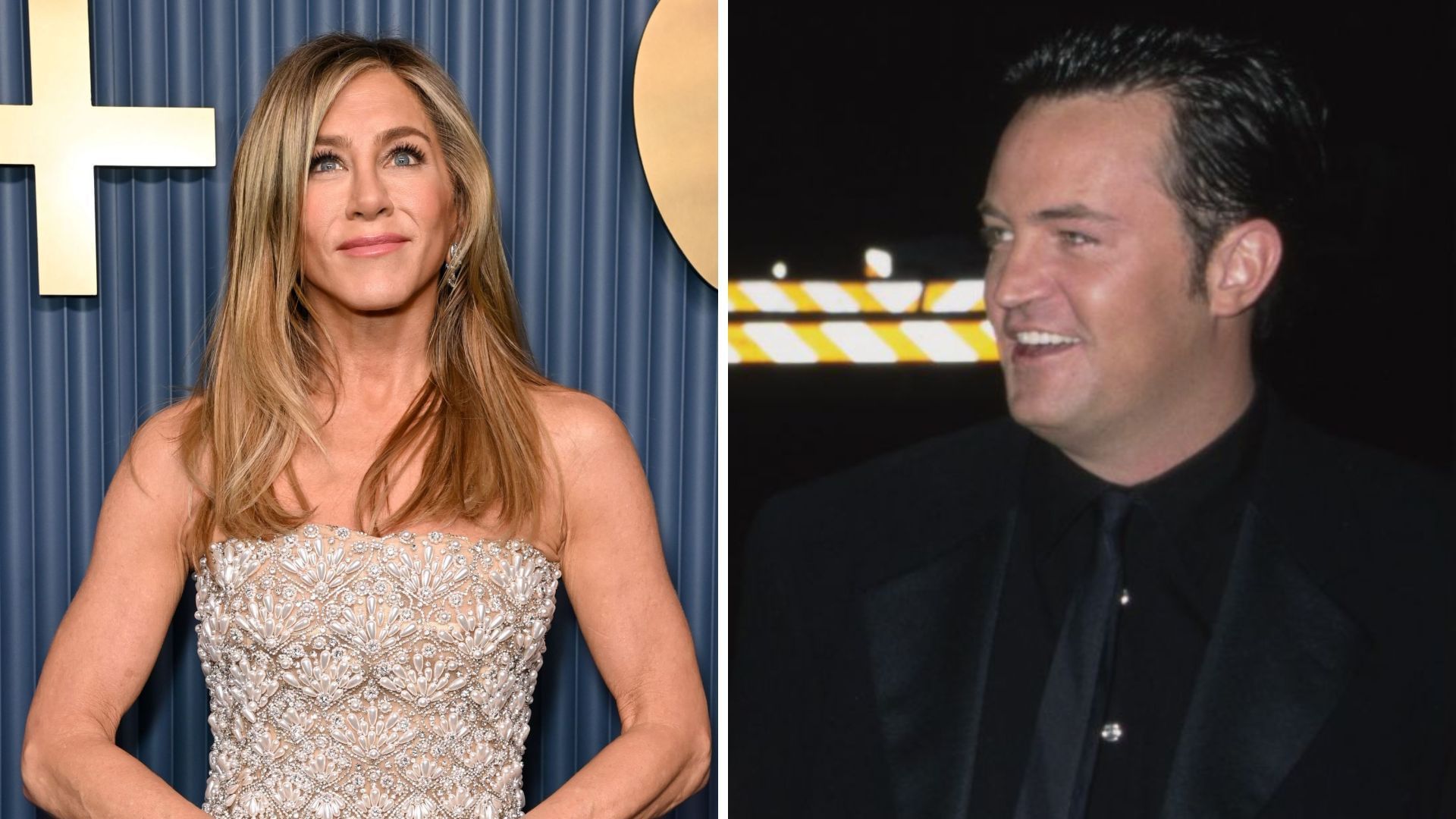 Jennifer Aniston and Matthew Perry (Image via Getty)