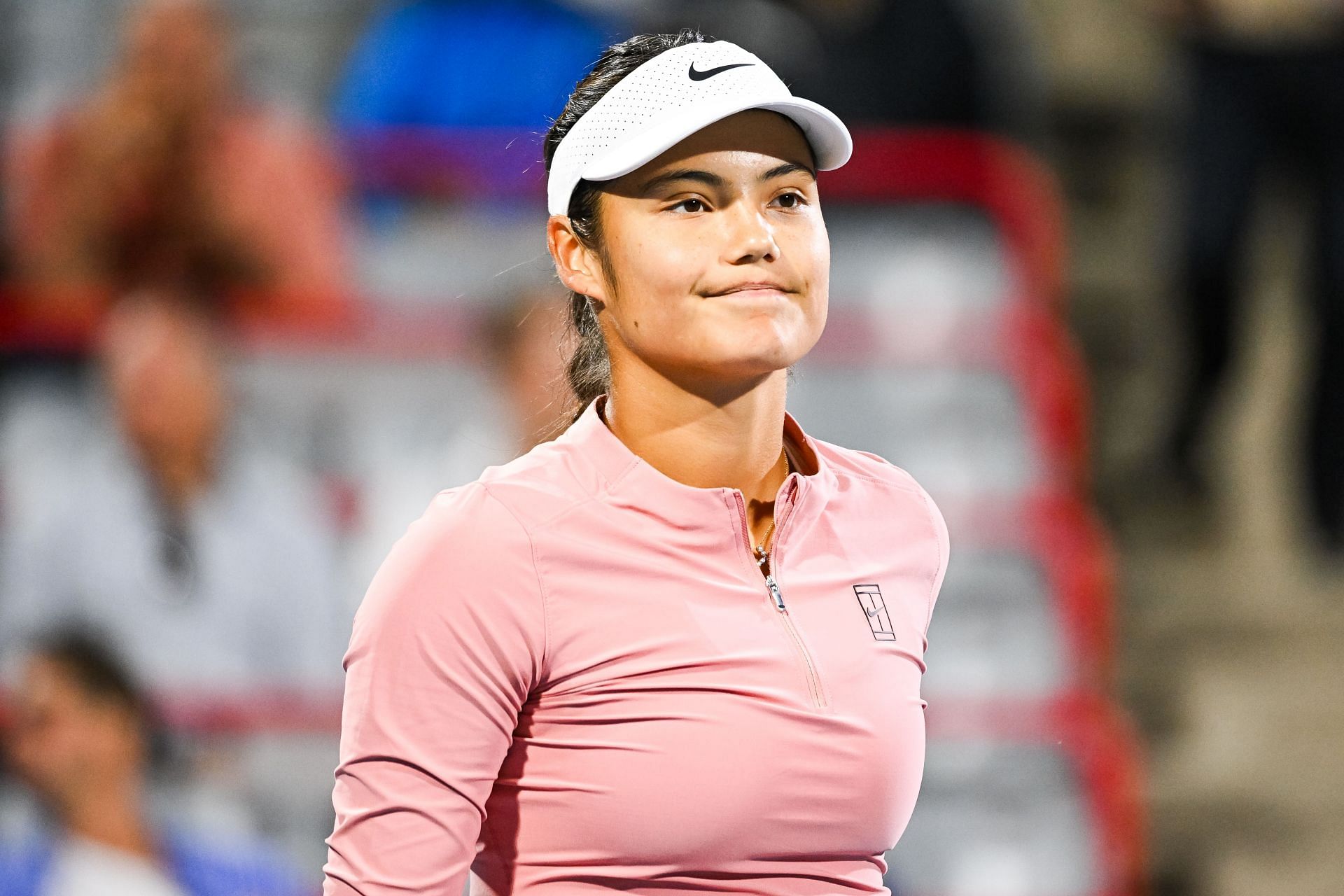 Emma Raducanu at the 2025 National Bank Open in Montreal (Source: Getty)