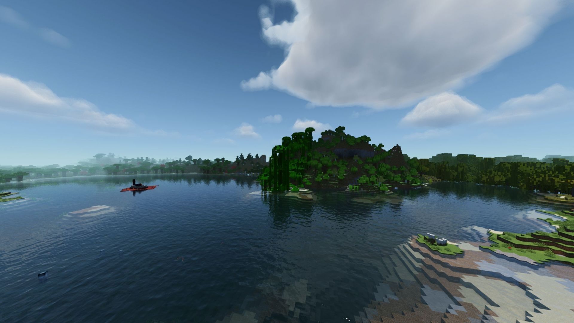 There are two recording mods that are best for Minecraft (Image via Sportskeeda Gaming || Mojang Studios)