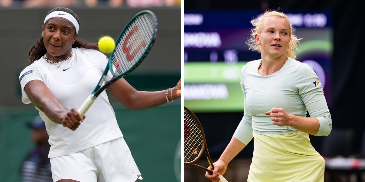 Hailey Baptiste vs Katerina Siniakova - Image Source: Getty 