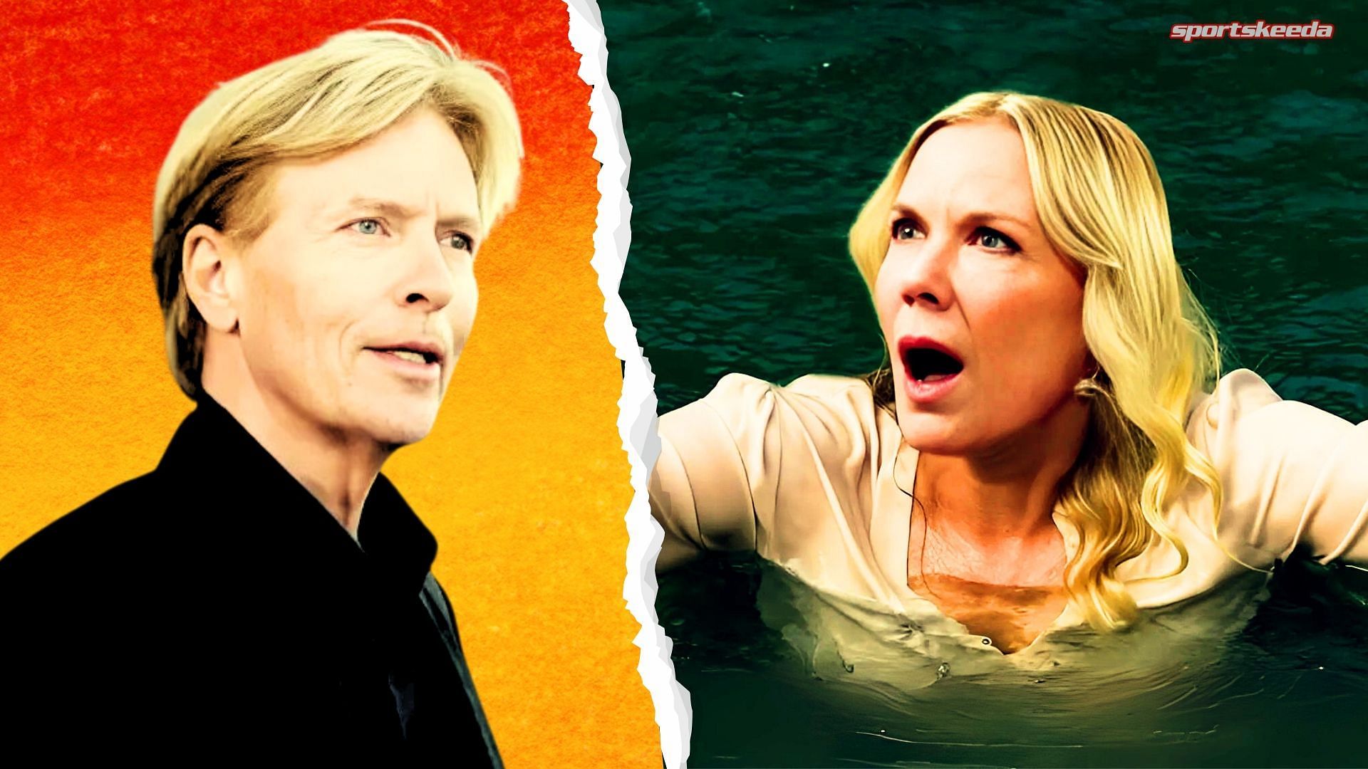 Brooke Logan &amp; Nick Marone (Custom cover edited by Sportskeeda, Original Image  [CBS Network])