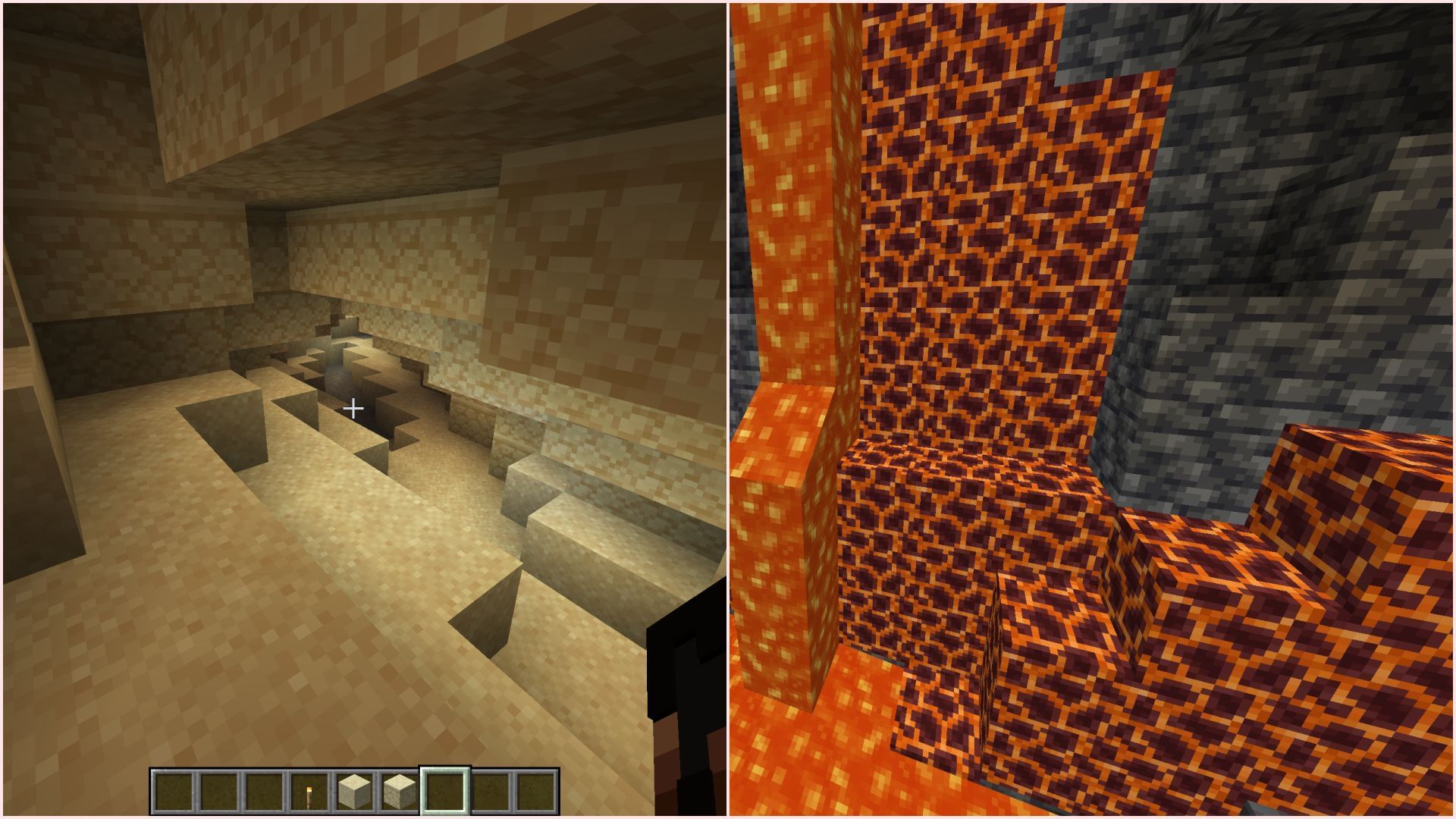 New kinds of cave biomes can be added to Minecraft (Image via Sportskeeda Gaming || Mojang Studios)