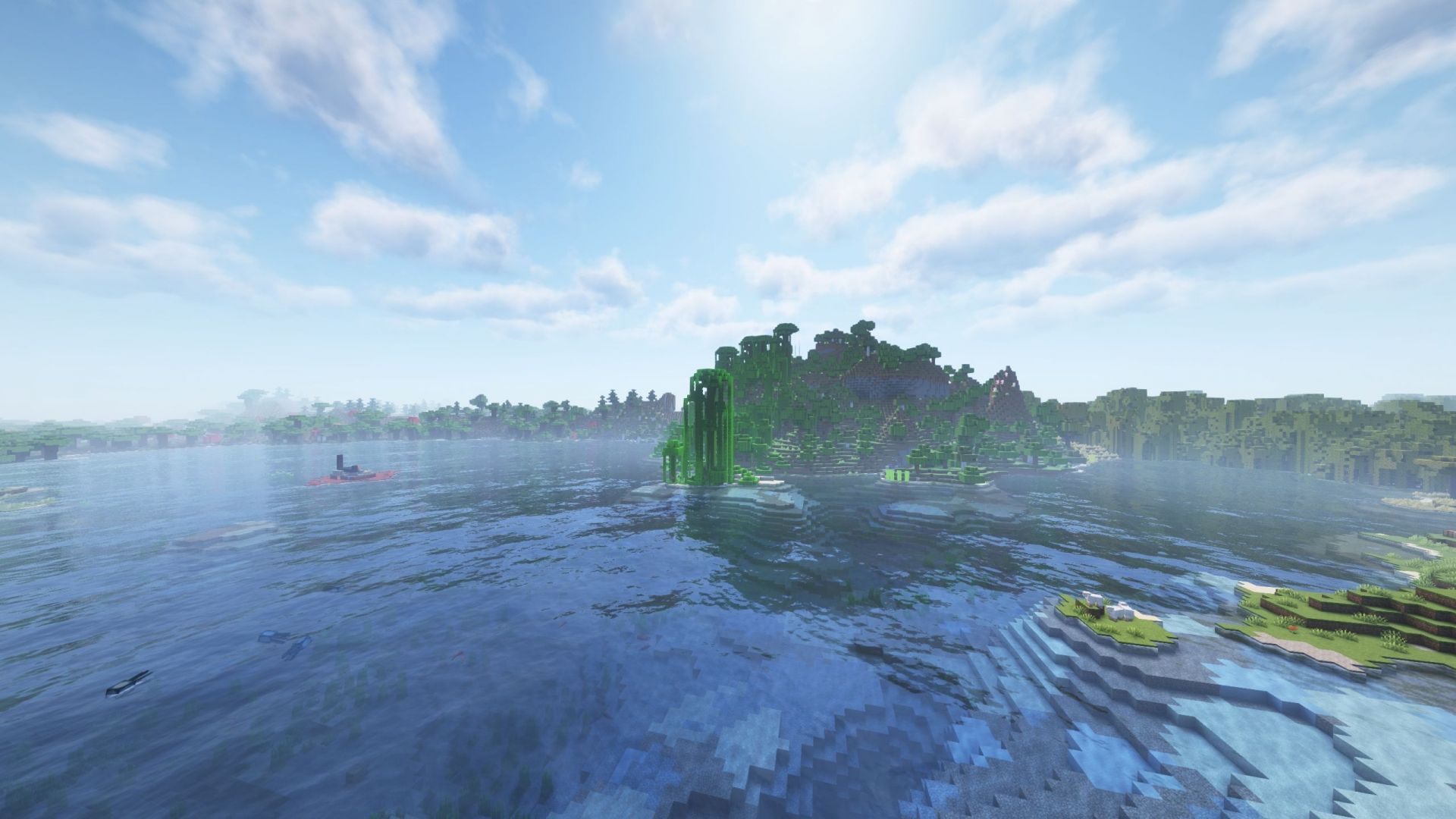 Complementary Shaders (Image via Sportskeeda Gaming || Mojang Studios)