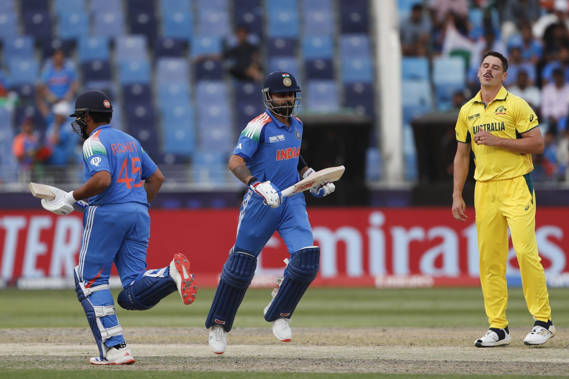 Virat Kohli and Rohit Sharma recently helped India win the 2025 Champions Trophy [Credit: Getty]