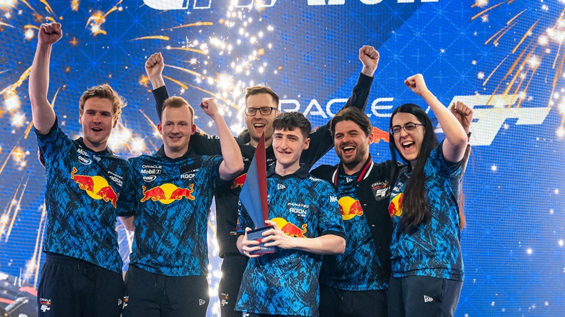 Team RedBull, winner of F1 Sim Racing World Championship 2025 (Image via F1 Esports)