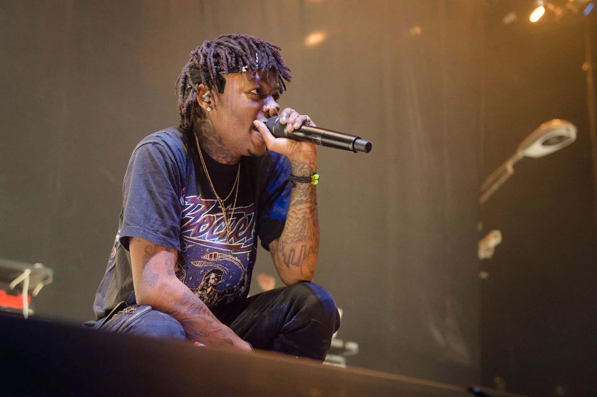 J. Cole Performs at Le Zenith - Source: Getty