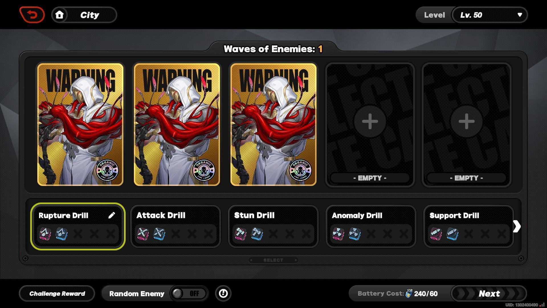 Rupture Drill (Image via HoYoverse)