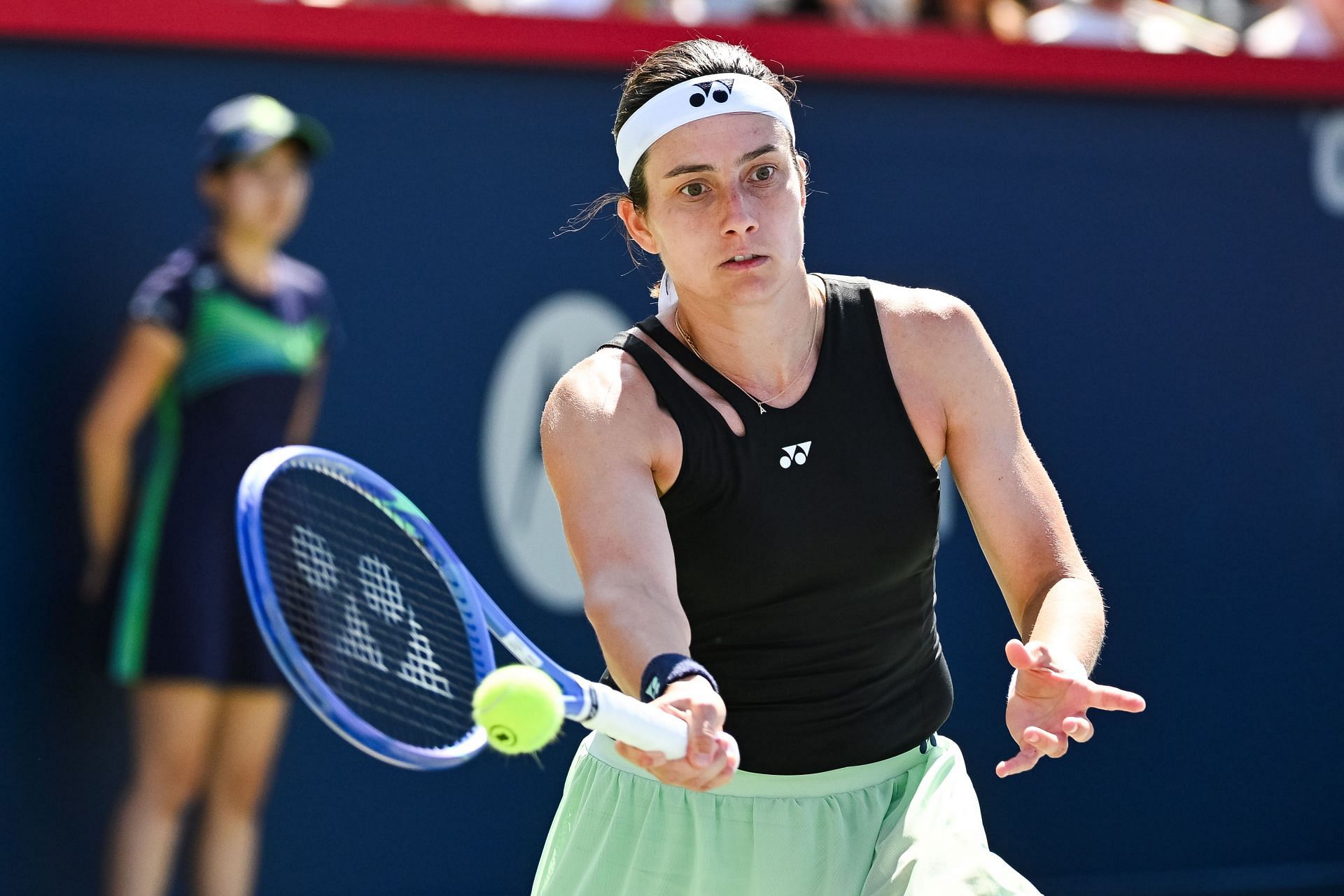 Anastasija Sevastova at the Canadian Open 2025. (Photo: Getty)