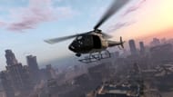 The Police Maverick hovering above Los Santos (Image via Rockstar Games)