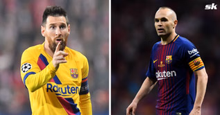 Barcelona hero Andres Iniesta once snubbed Lionel Messi and named ex-Arsenal midfielder among his 5 favourite players of all-time