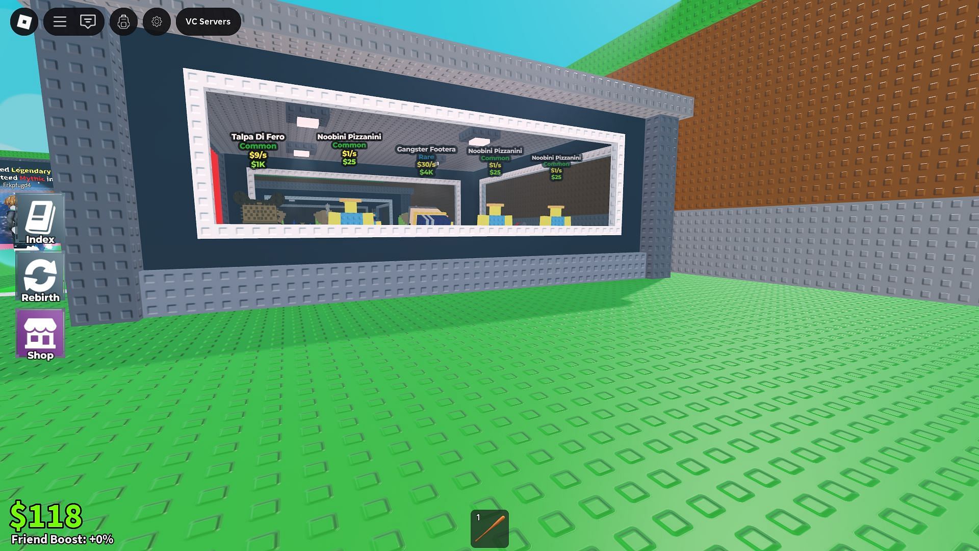 A player&#039;s base (Image via Roblox)