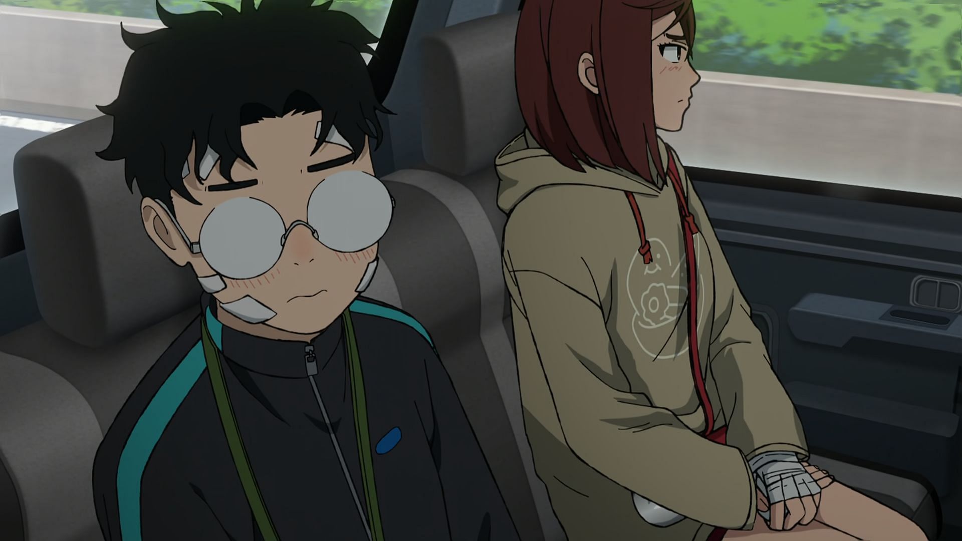 Momo and Okarun move closer in Dandadan season 2 episode 5 (Image via Science SARU)