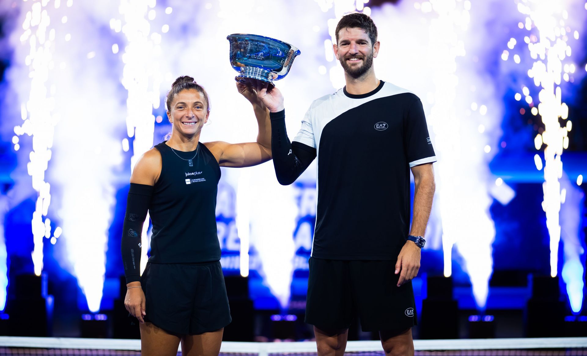 Errani and Vavassori at the 2025 US Open - Mixed Doubles - Source: Getty