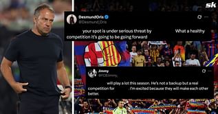 “Your spot is under serious threat”, “Take lessons” - Barcelona fans warn 26-year-old star that his teammate could replace him after 5-0 win vs Daegu