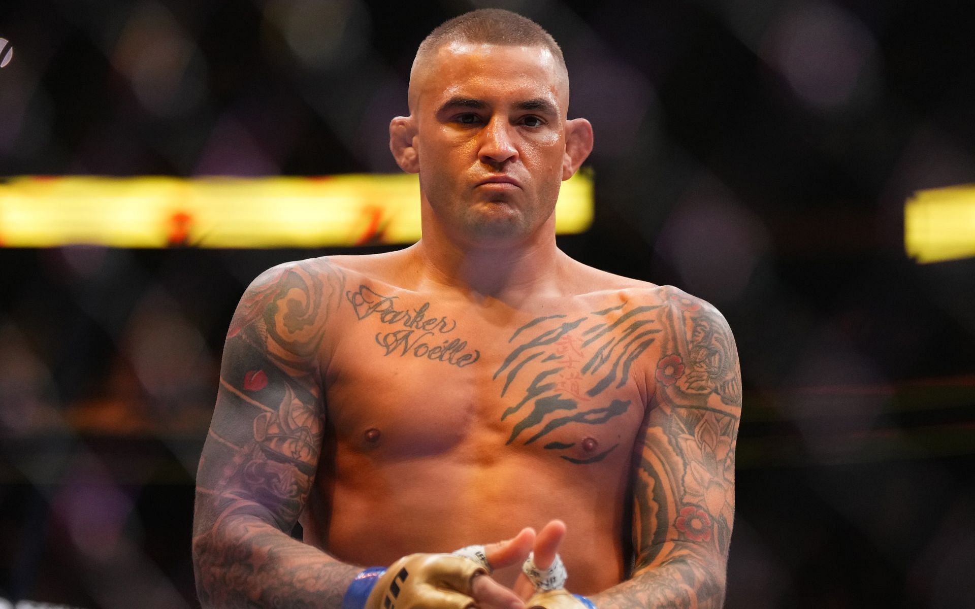 Dustin Poirier (pictured) joins the UFC 319 broadcast team. [Image courtesy: Getty Images]