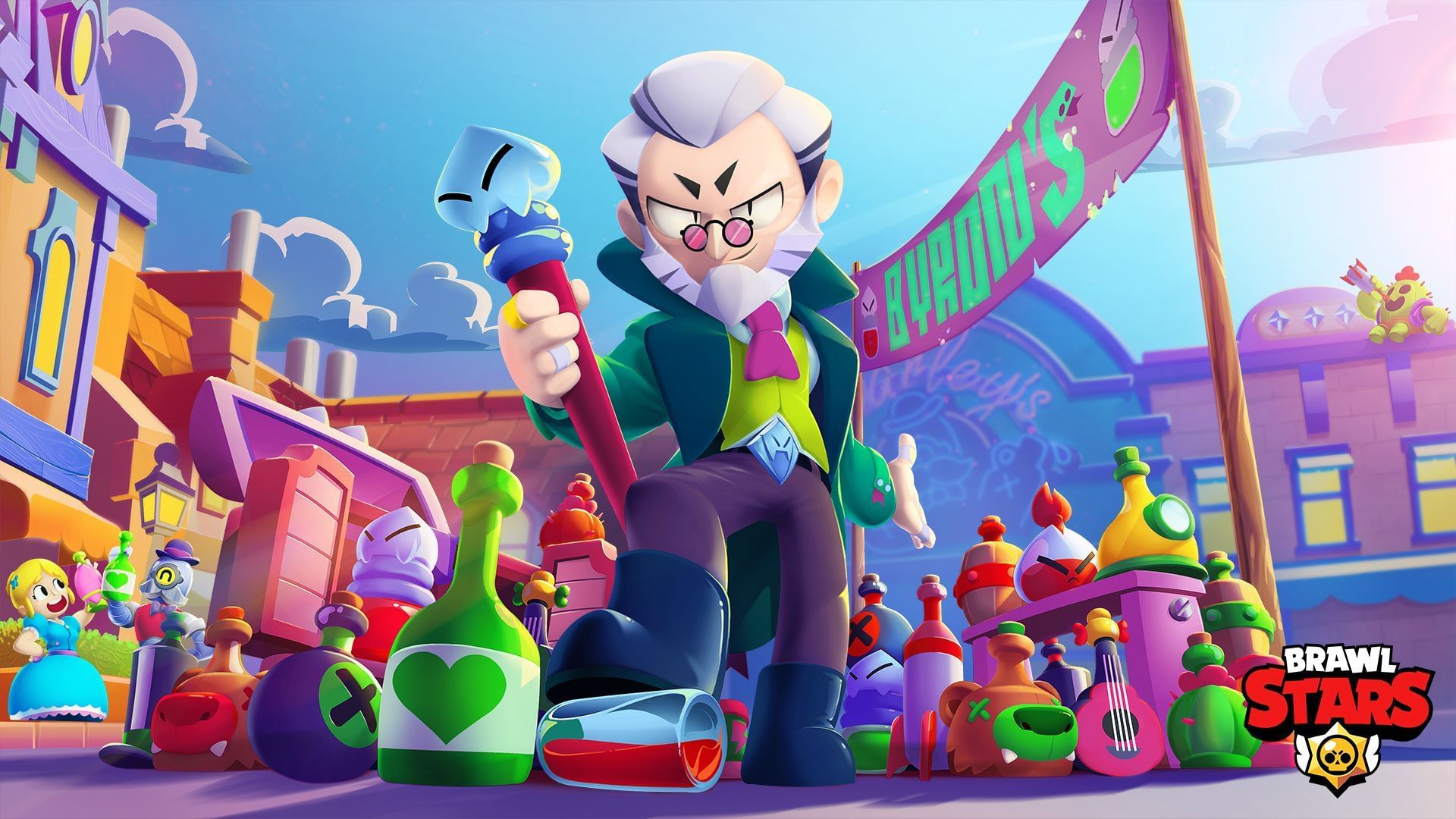 Byron gets a new Hypercharge (Image via Supercell)