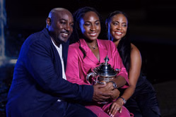 Coco Gauff's mother Candi sends uplifting message to American after witnessing her tough 1R win at US Open