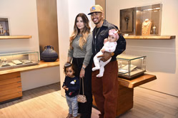 Francisco Lindor's wife, Katia, radiates mom energy in boho-printed monokini swimsuit by Puerto Rico’s sparkling coast