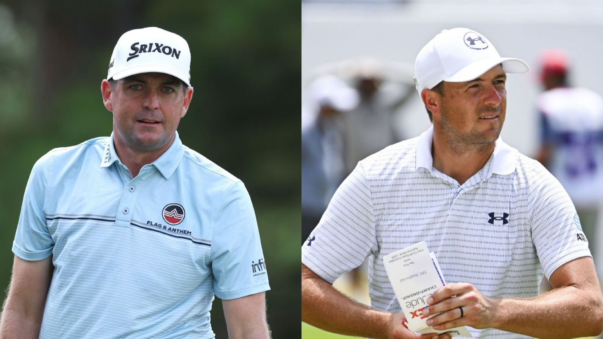 Team US Ryder Cup captain Keegan Bradley (left) and Jordan Spieth (right) / Source: Getty Images