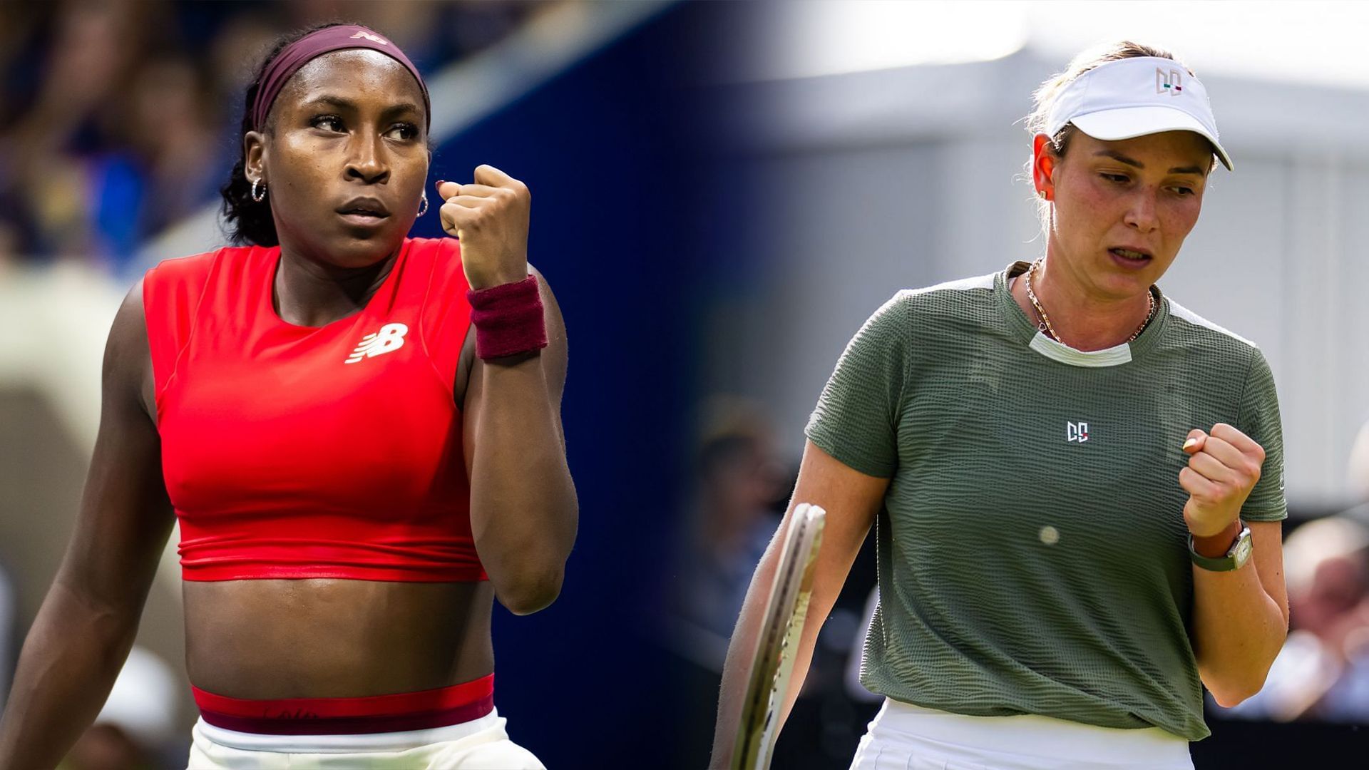 Coco Gauff vs Donna Vekic is one of the second-round matches at the US Open 2025. (Photos: Getty)