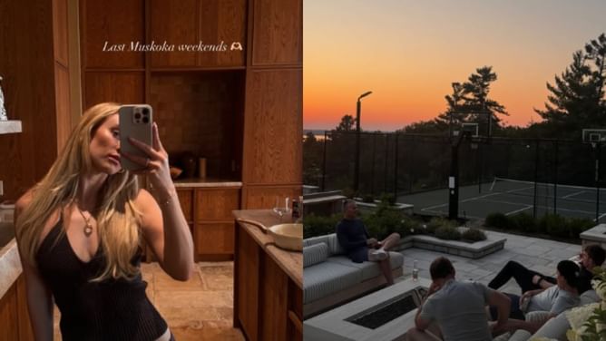 Connor McDavid's wife Lauren recaps quiet family downtime from 'last Muskoka weekends'