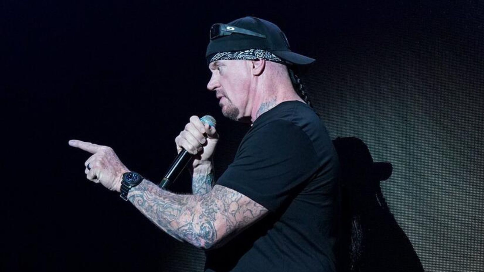 The Undertaker at the 1 Deadman show! [Image credit: WWE.com]