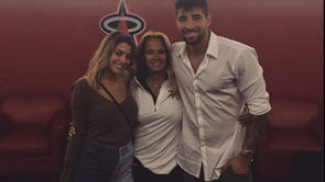 Nick Castellanos' sister Jackie enjoys boat life in baby blue bikini while celebrating anniversary with furry companion Ash