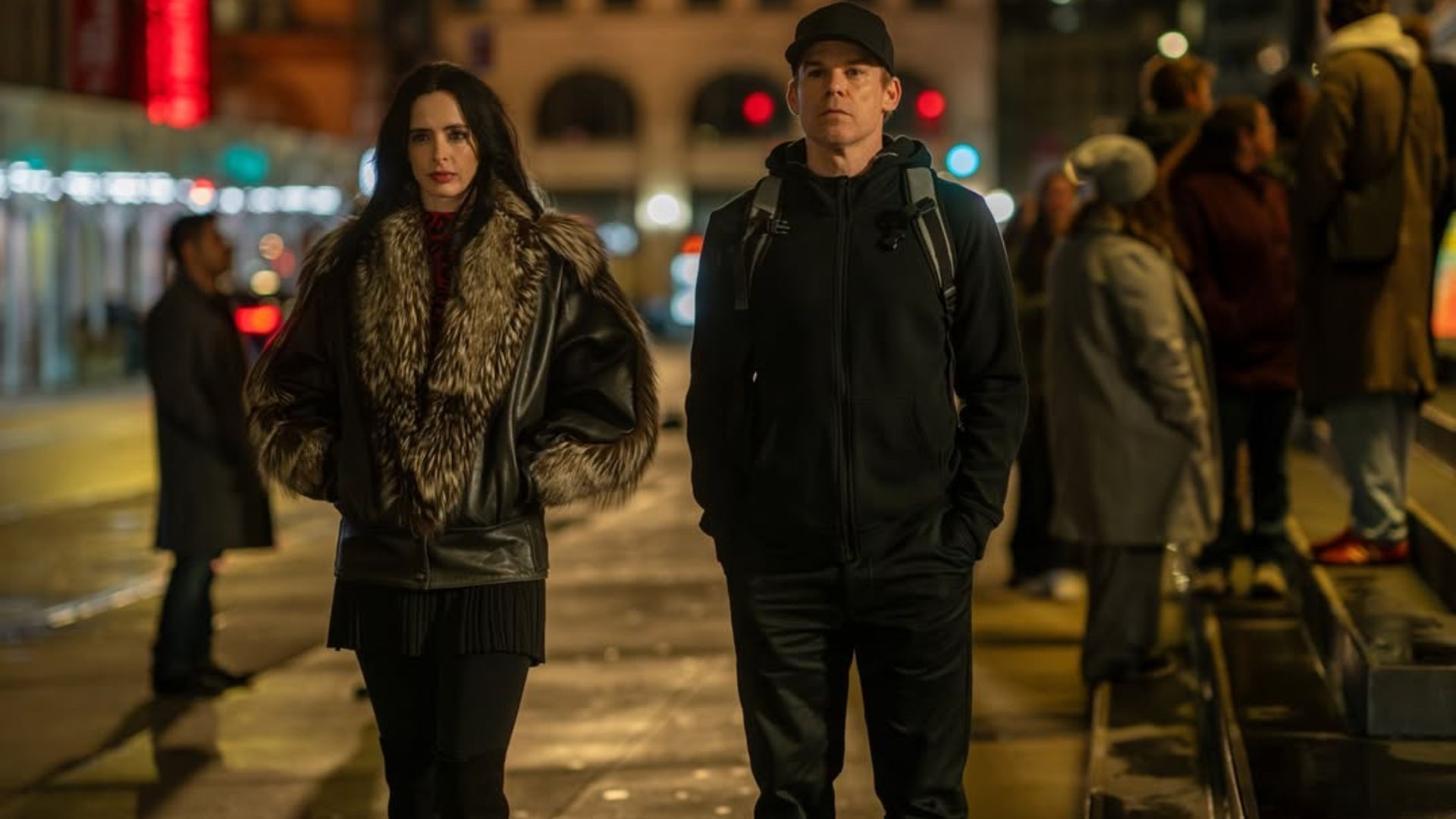 Dexter and Mia as seen in Dexter: Resurrection (Image via Instagram/@sho_dexter)