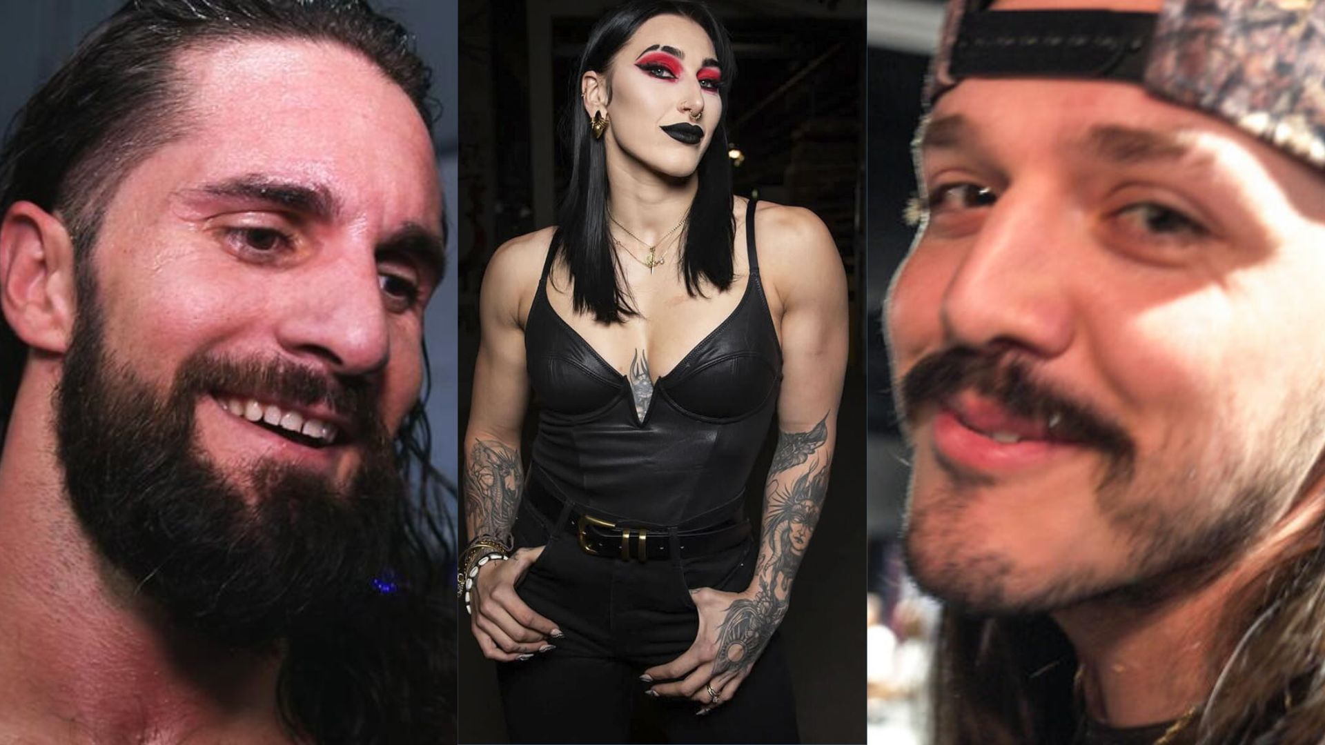 The stars were spotted (Credit: WWE.com)