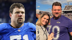 Kevin Zeitler's wife Sara becomes emotional about the Titans G staying away from home ahead of preseason clash vs Buccaneers