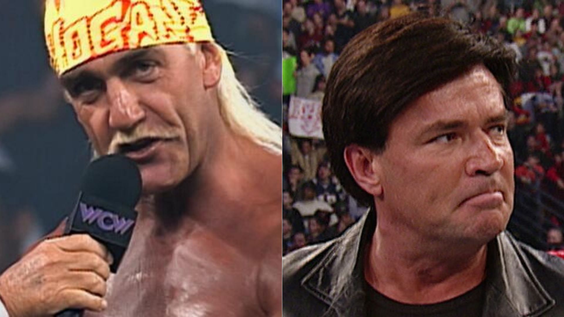 Hulk Hogan (left); Eric Bischoff (right) [Image Credits: wwe.com]