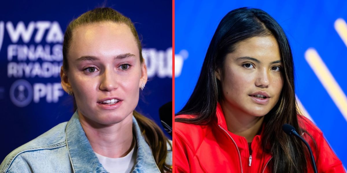 Elena Rybakina (left), Emma Raducanu (right), Sources: Getty