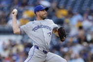 Max Scherzer in action for the Toronto Blue Jays against the Pittsburgh Pirates - Source: Getty
