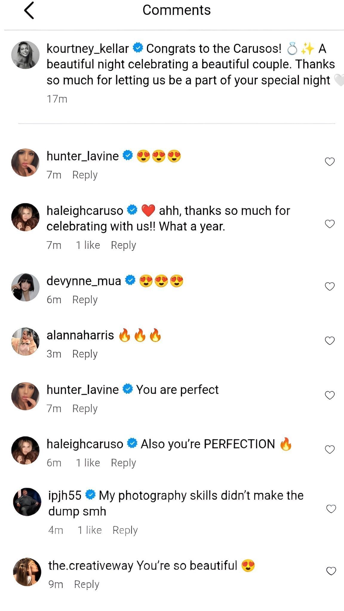 Comments on the post