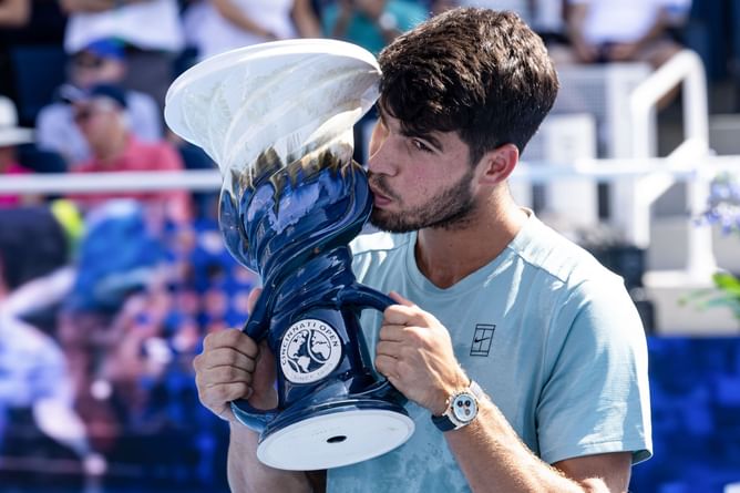 All 22 titles 22-year-old Carlos Alcaraz has won heading into US Open 2025