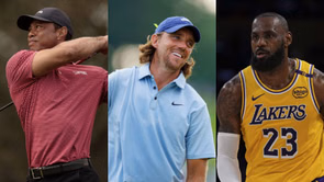 Tommy Fleetwood opens up on Tiger Woods & $800M-worth LeBron James celebrating his Tour Championship win