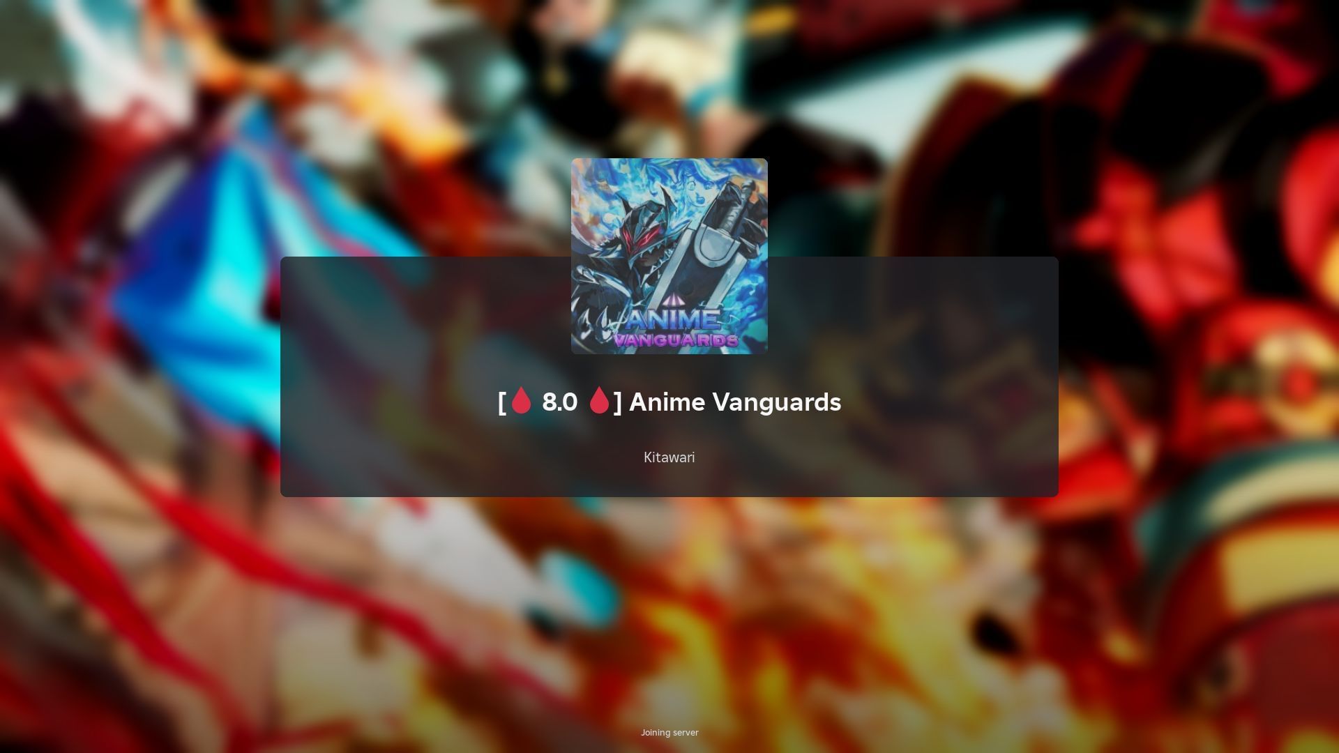 Roblox Anime Vanguards