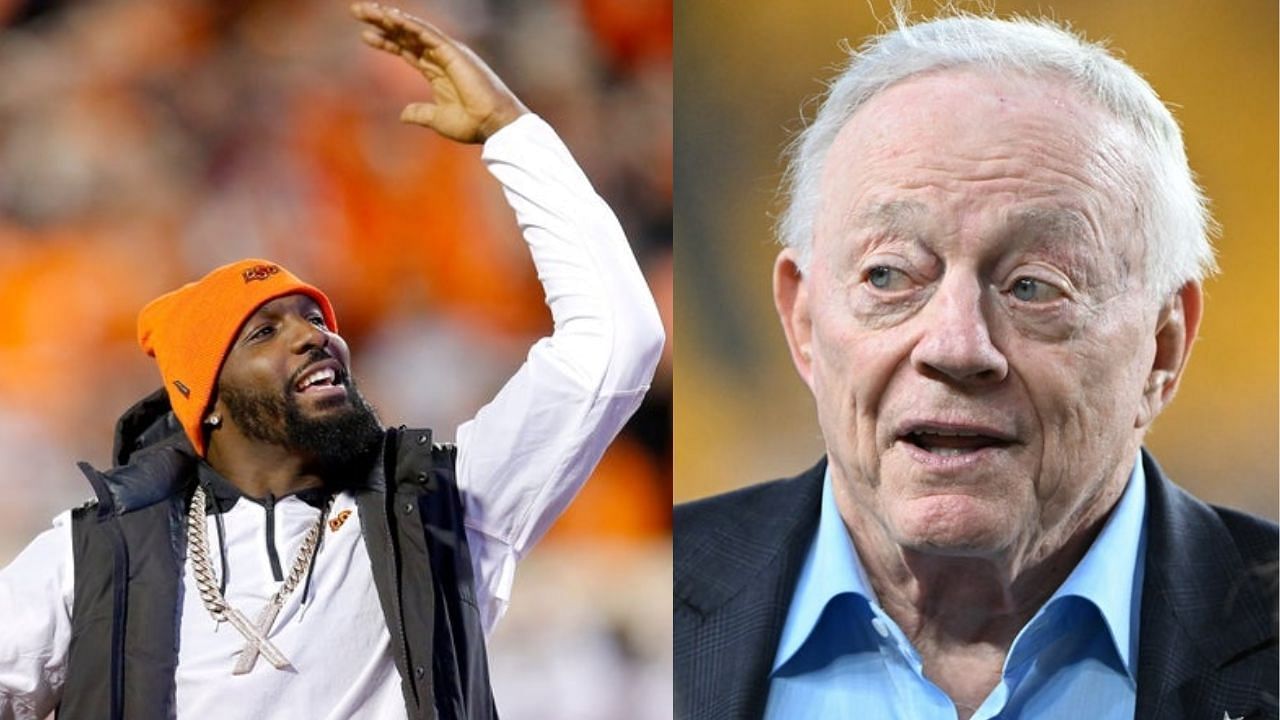 &quot;Shut up before I take your b***h&quot;: Dez Bryant explodes as fan defends Jerry Jones for dragging ex-Cowboys WR in infamous 2015 contract negotiation (Credit: IMAGN)