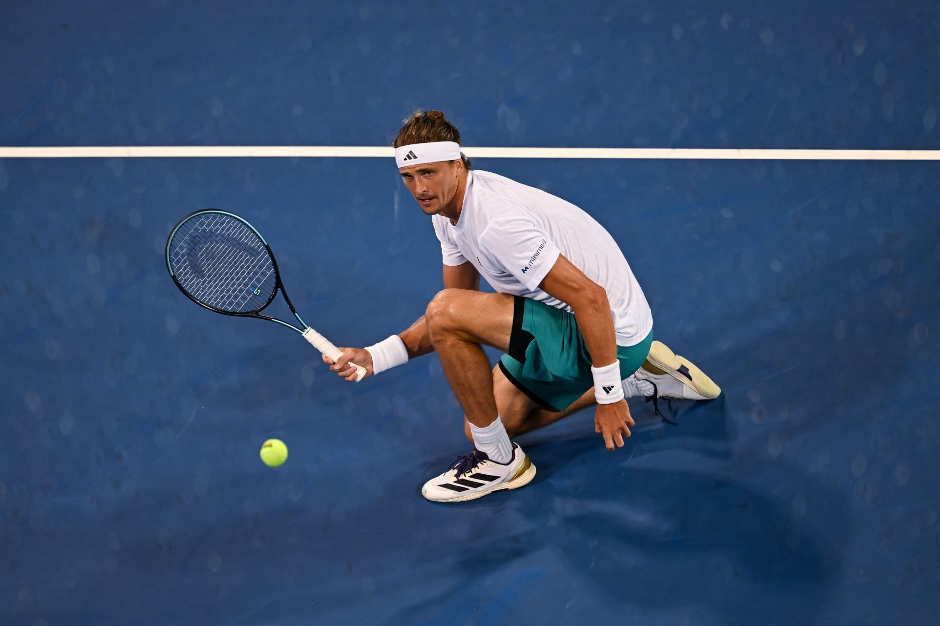 In Picture: Alexander Zverev in action (Getty)