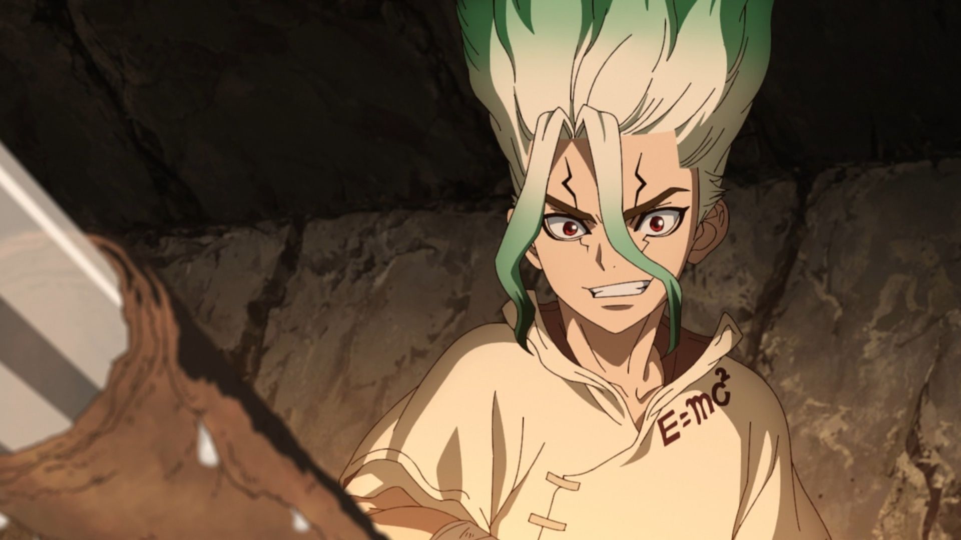 Senku, as seen in one of the Modern Shonen without any tournament arc (Image via TMS Entertainment)